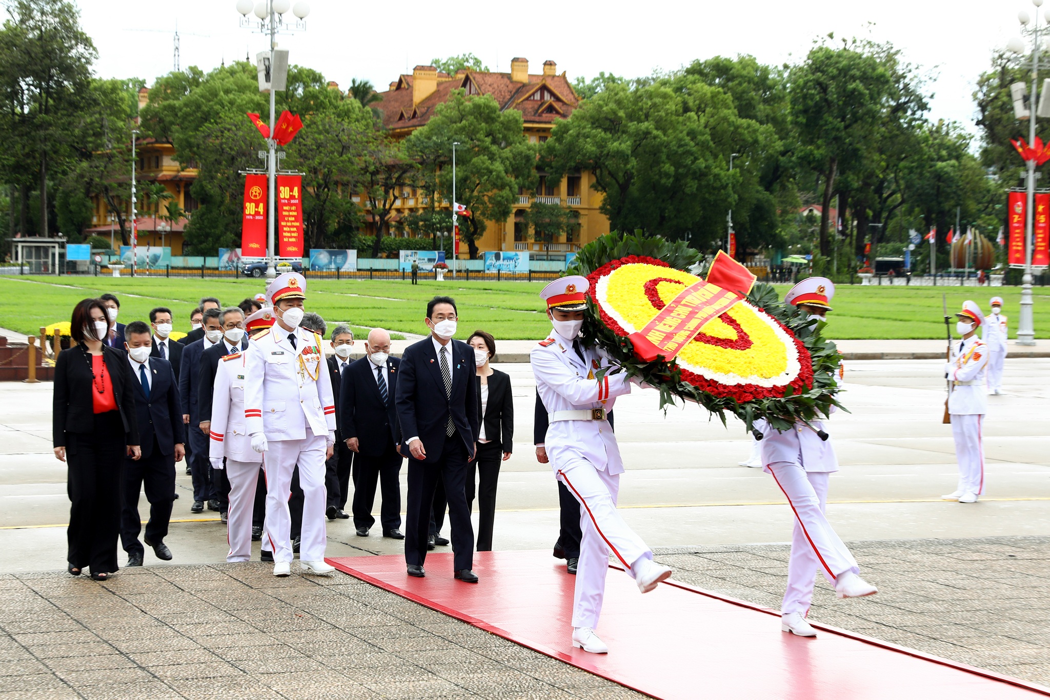 Thủ tướng Phạm Minh Chính chủ trì lễ đón chính thức Thủ tướng Nhật Bản - 19