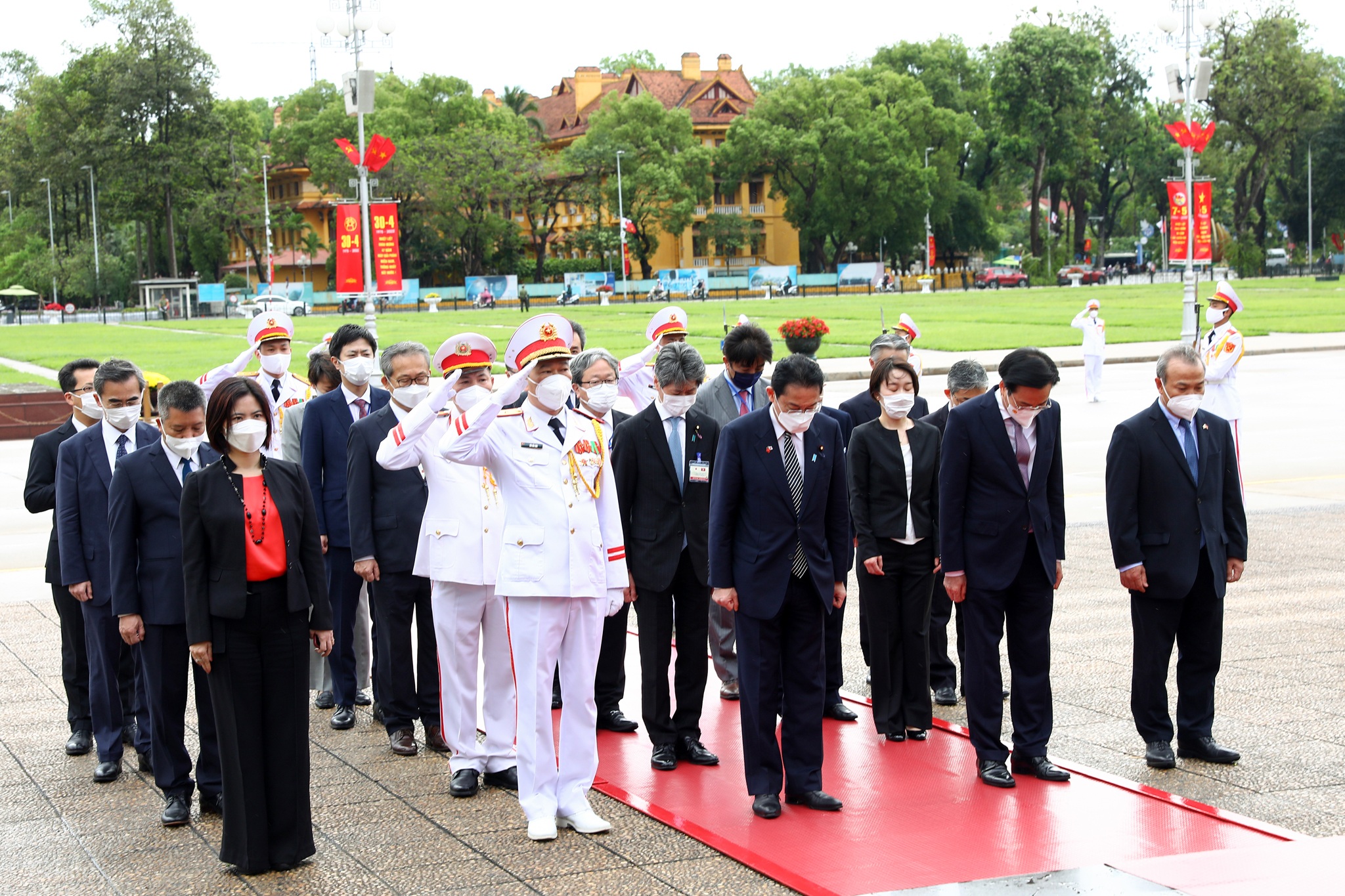 Thủ tướng Phạm Minh Chính chủ trì lễ đón chính thức Thủ tướng Nhật Bản - 22