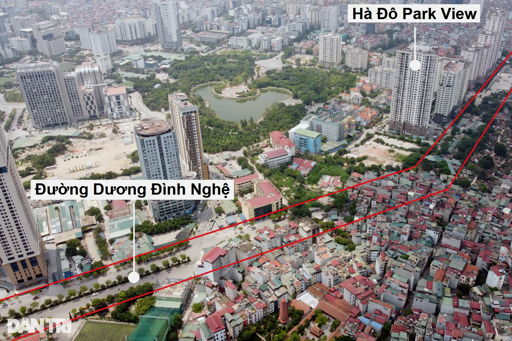 Toàn cảnh đường vành đai 2,5 đi qua nhiều khu đô thị ở Hà Nội - 9