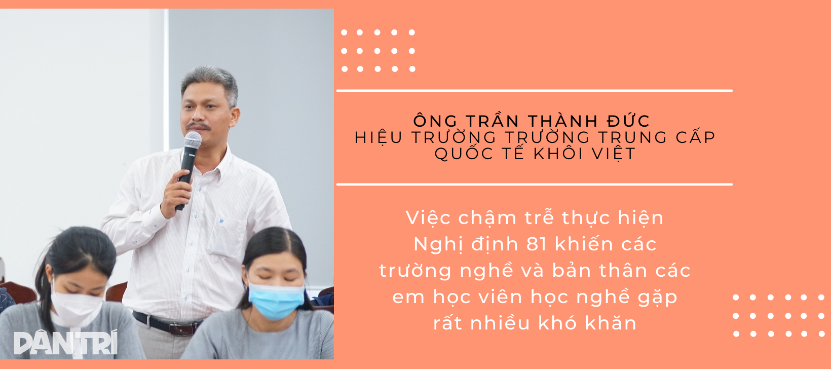 Học viên trường nghề gặp khó vì chưa được nhận tiền cấp bù học phí - 4 Học viên trường nghề gặp khó vì chưa được nhận tiền cấp bù học phí - 4