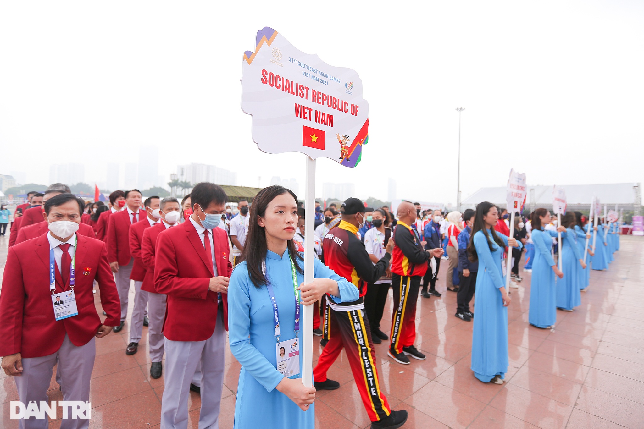 Trang nghiêm Lễ Thượng cờ SEA Games 31 tại SVĐ Mỹ Đình - 1