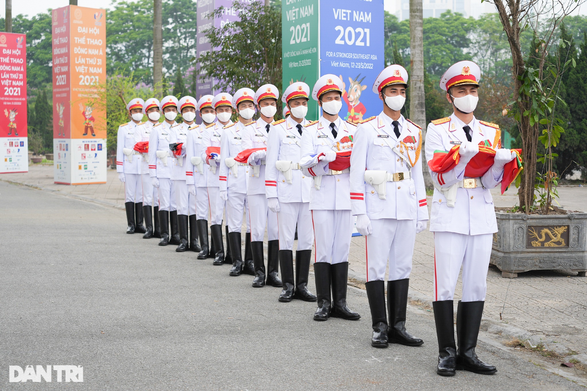 Trang nghiêm Lễ Thượng cờ SEA Games 31 tại SVĐ Mỹ Đình - 5