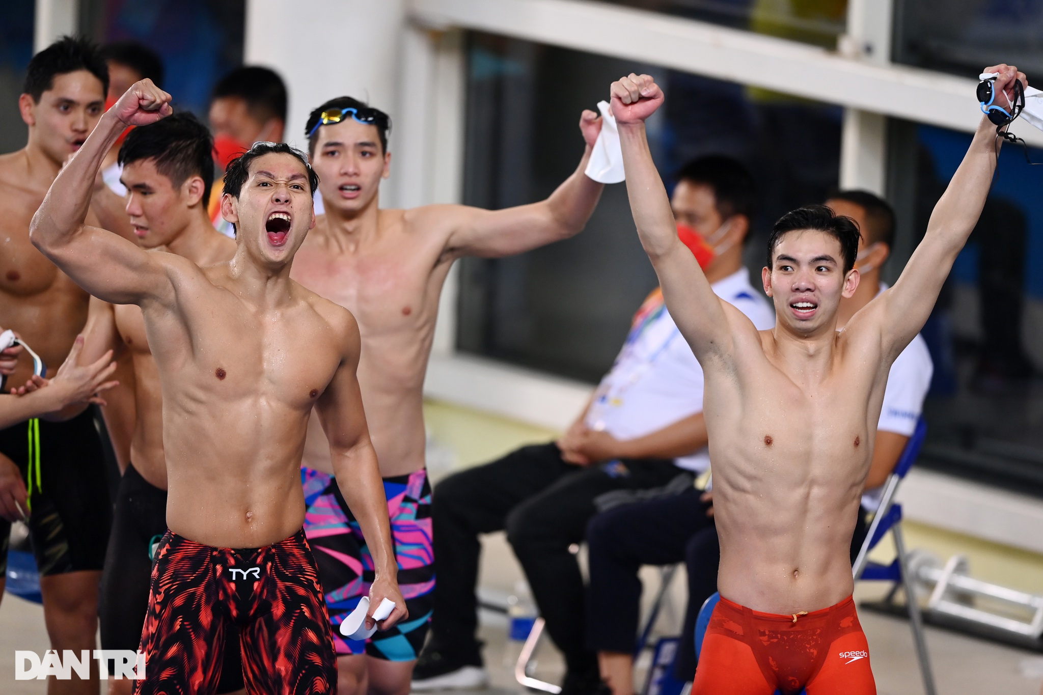 Khoảnh khắc đội bơi Việt Nam phá kỷ lục SEA Games thi 4x200m tiếp sức tự do - 17