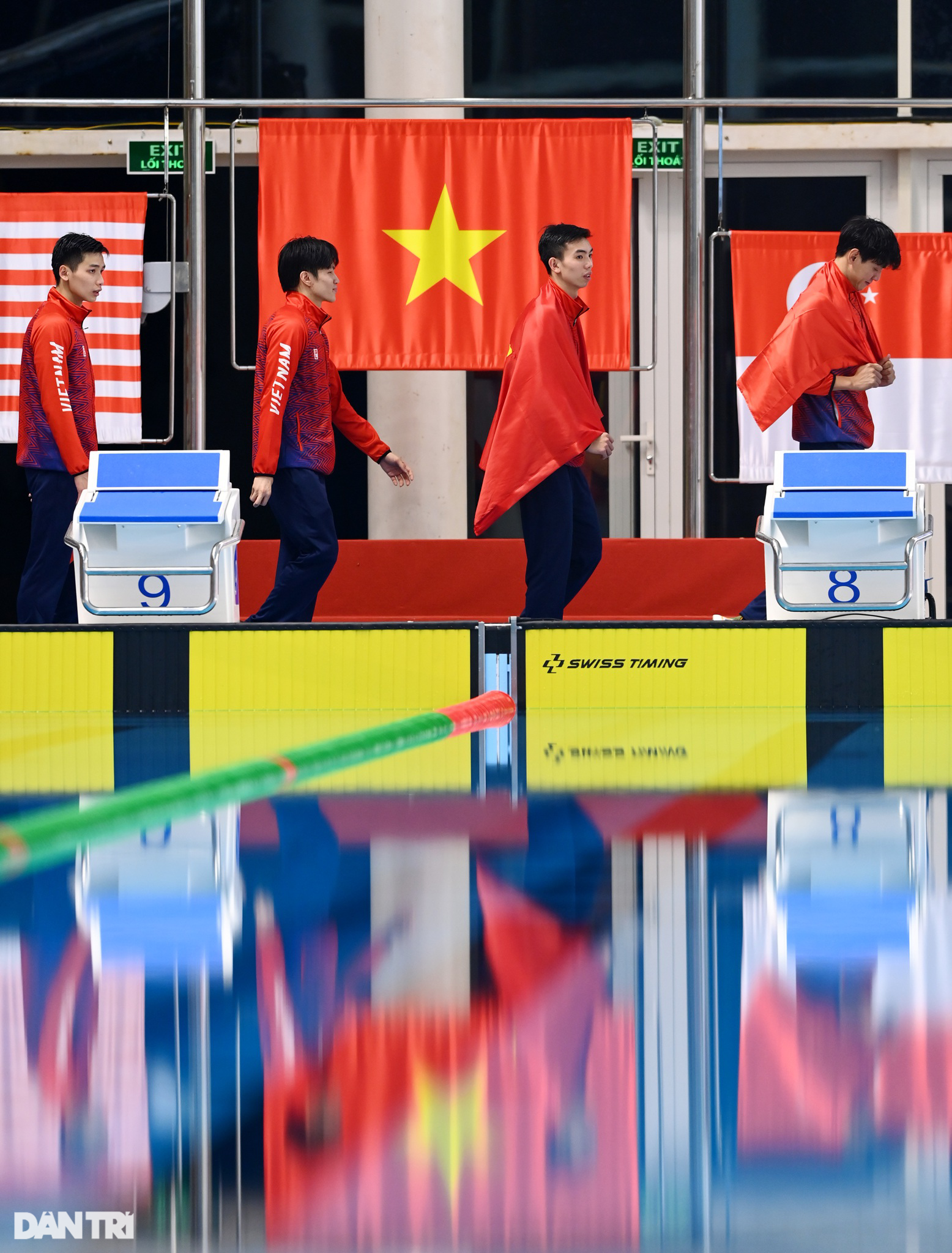 Khoảnh khắc đội bơi Việt Nam phá kỷ lục SEA Games thi 4x200m tiếp sức tự do - 18