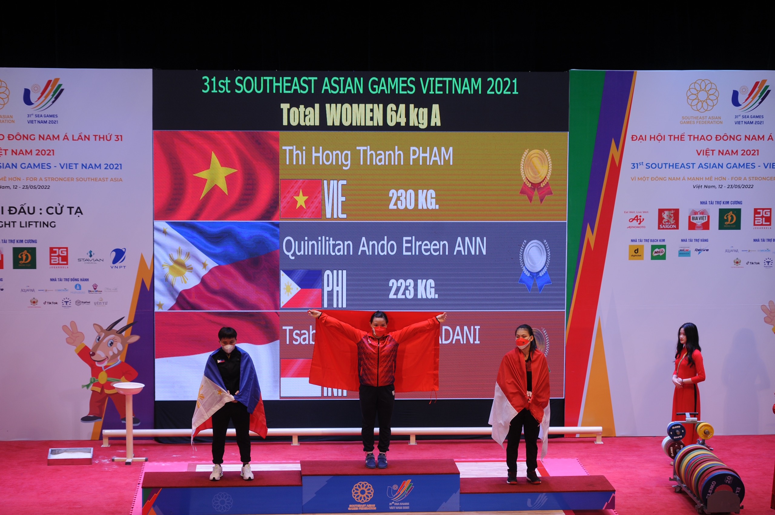 Hồng Thanh lập liền ba kỷ lục SEA Games - 3