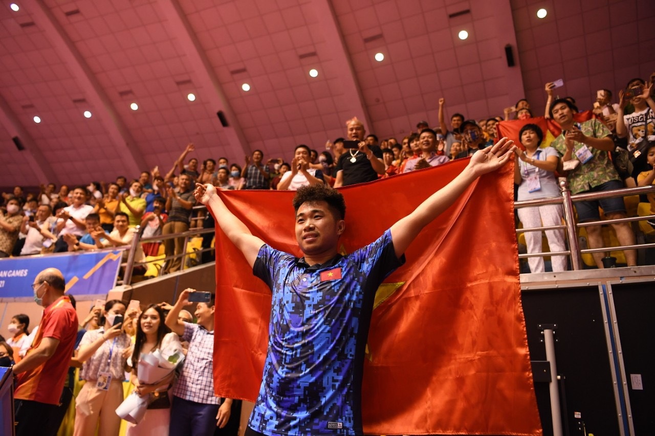 Khoảnh khắc bóng bàn Việt Nam giành HCV SEA Games sau 19 năm - 4