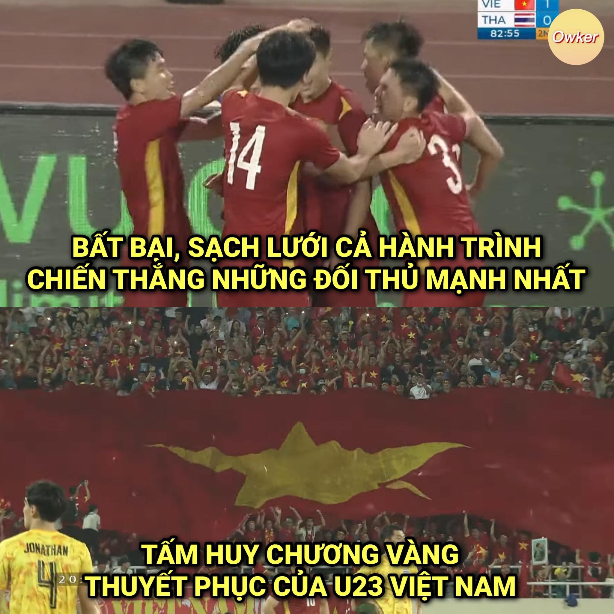 U23 Việt Nam giành huy chương vàng SEA Games hoàn toàn xứng đáng với những gì đã thể hiện (Ảnh: Fandom Owker).