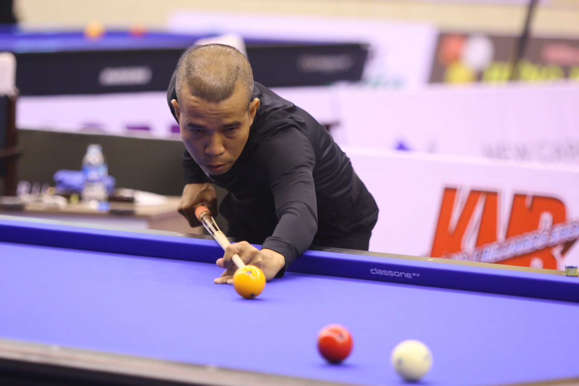 Trần Quyết Chiến đấu huyền thoại Torbjorn Blomdahl tại World Cup Billiards - 1