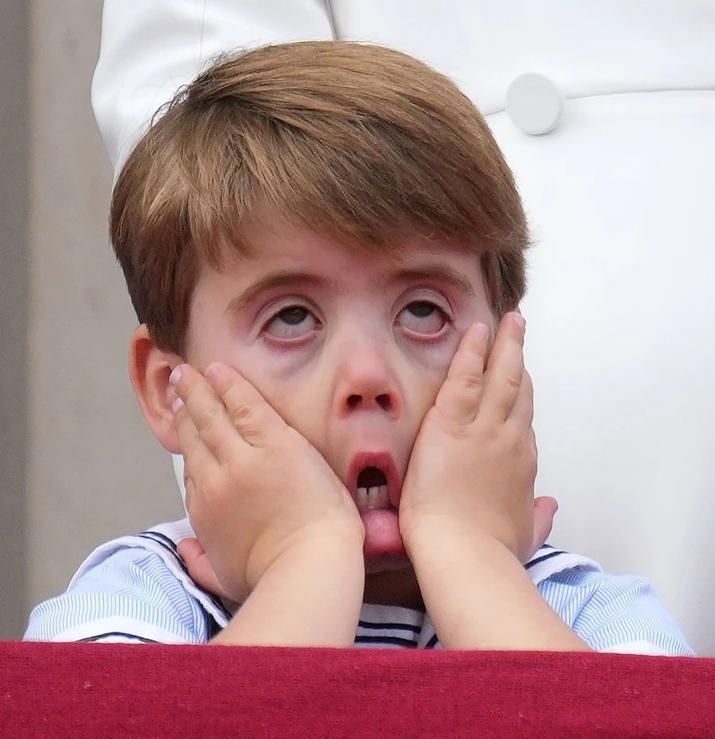Biểu cảm của hoàng tử Louis gây sốt tại Đại lễ Bạch kim - 5