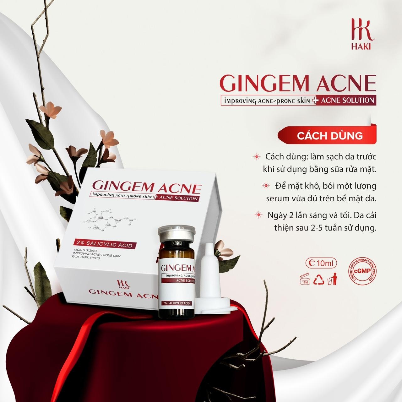 Gingem Acne - giải pháp tối ưu ngăn ngừa mụn, căng bóng làn da - 3