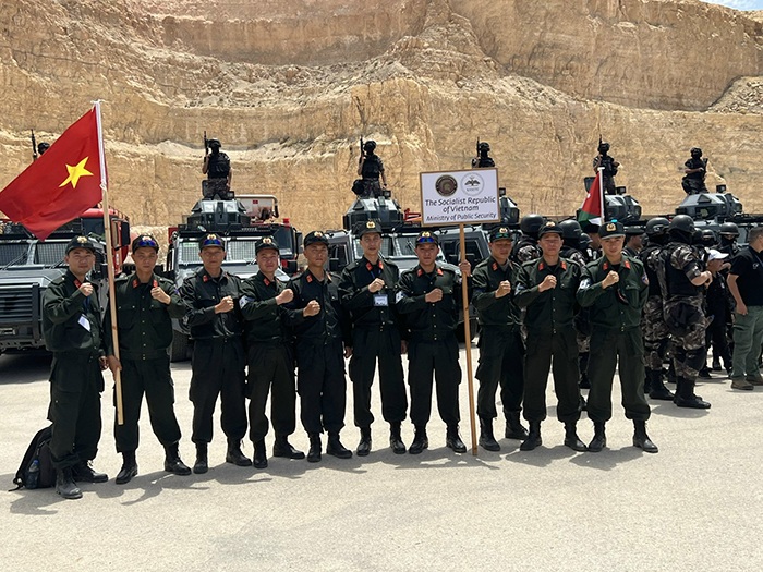 Việt Nam tham gia cuộc thi chiến binh thường niên tại Jordan - 1