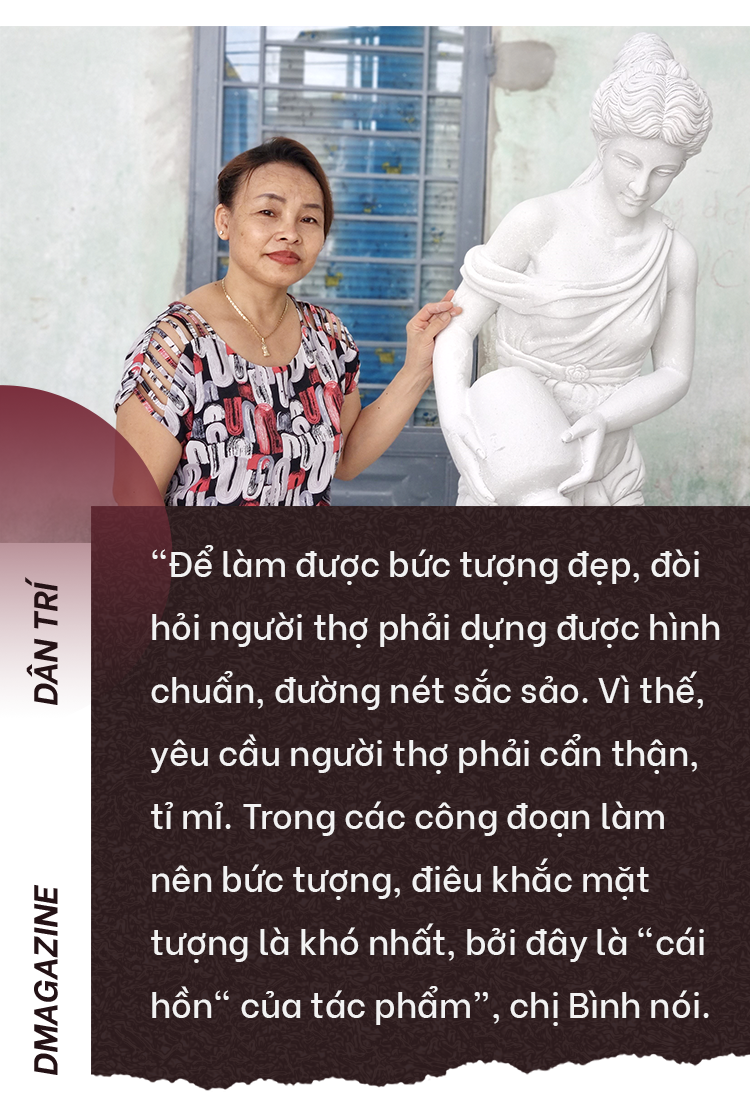 Chuyện người phụ nữ mê tạc tượng đá, làm việc ai cũng phải nể - 6 Chuyện người phụ nữ mê tạc tượng đá, làm việc ai cũng phải nể - 6
