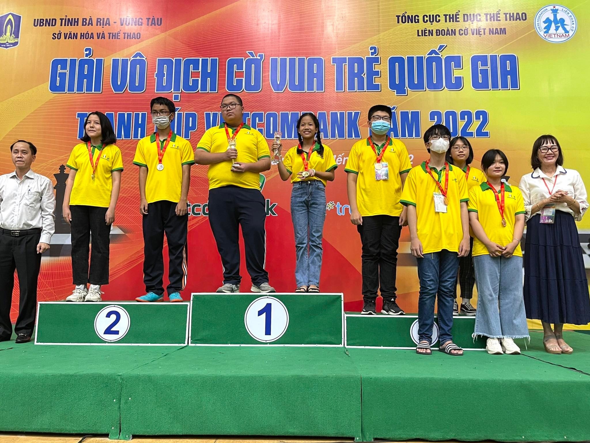TPHCM thắng lớn tại giải cờ vua trẻ quốc gia 2022 - 1
