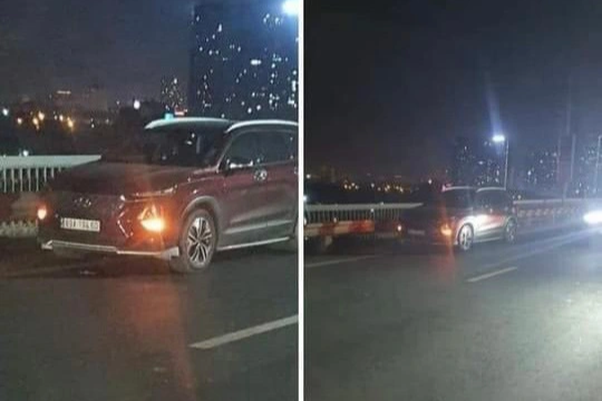 Chồng để lại ô tô trên cầu Thăng Long rồi mất tích: Vợ lên mạng cầu cứu - 2