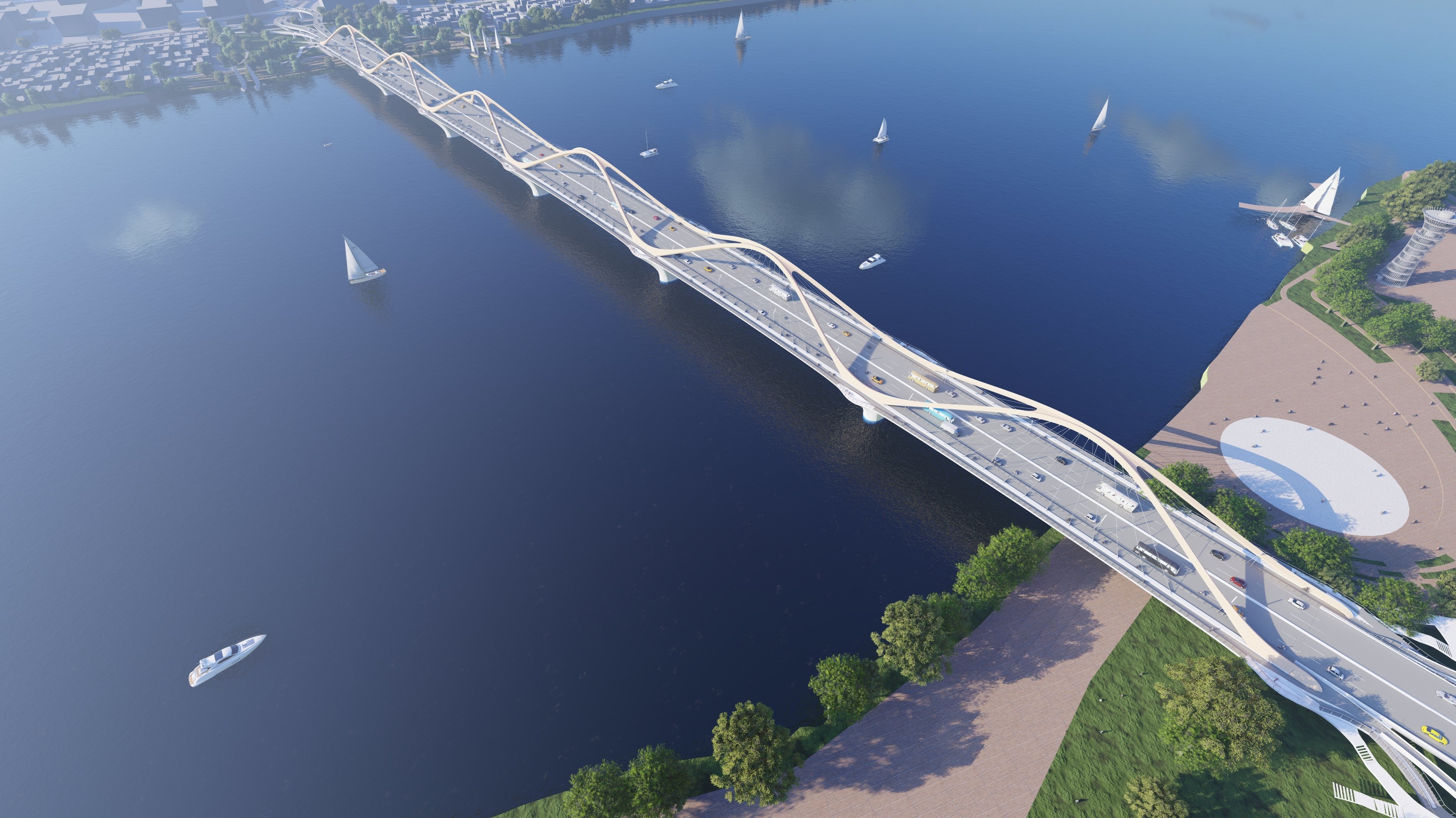 Cầu Trần Hưng Đạo có thiết kế Hà Nội không giới hạn - 2