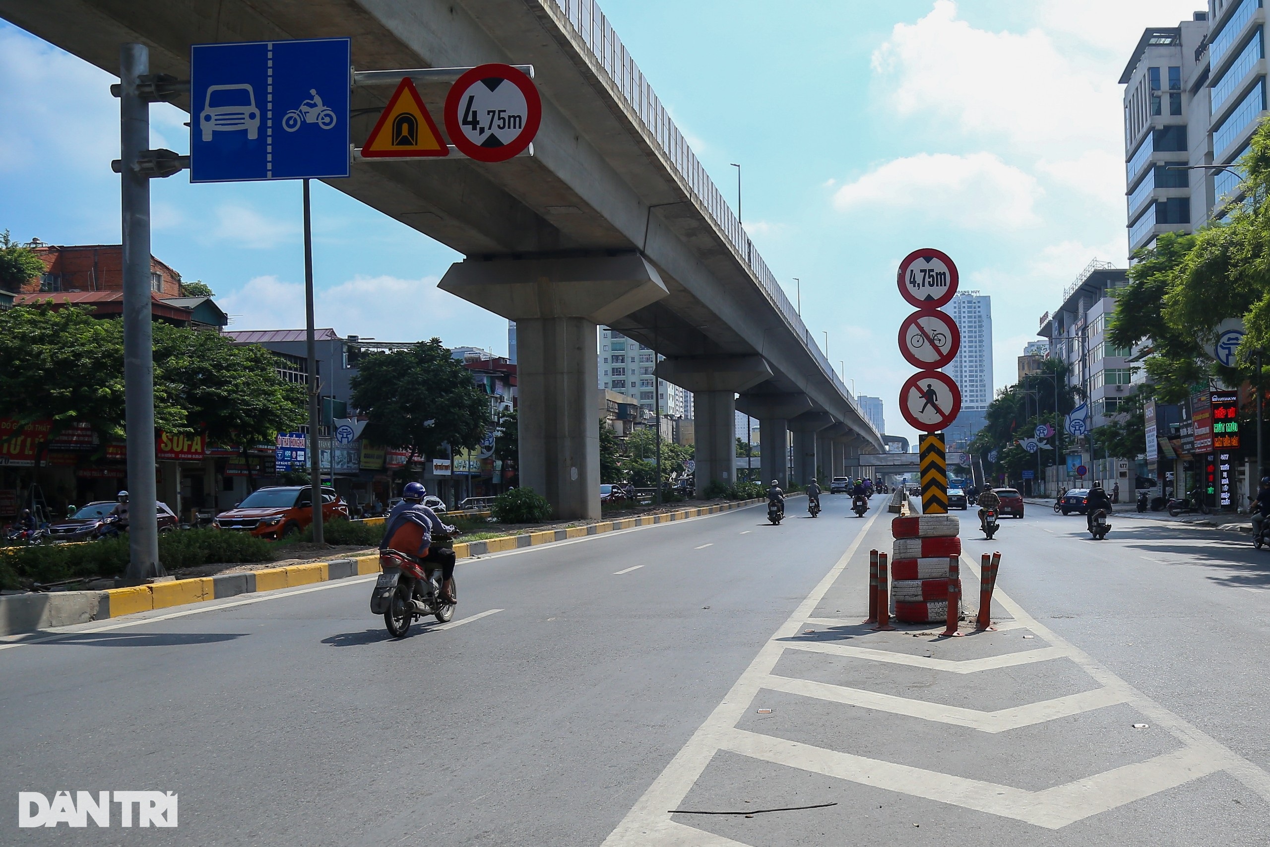 Tuyến đường đầu tiên ở Hà Nội sắp tách làn riêng cho xe buýt, xe máy - 10