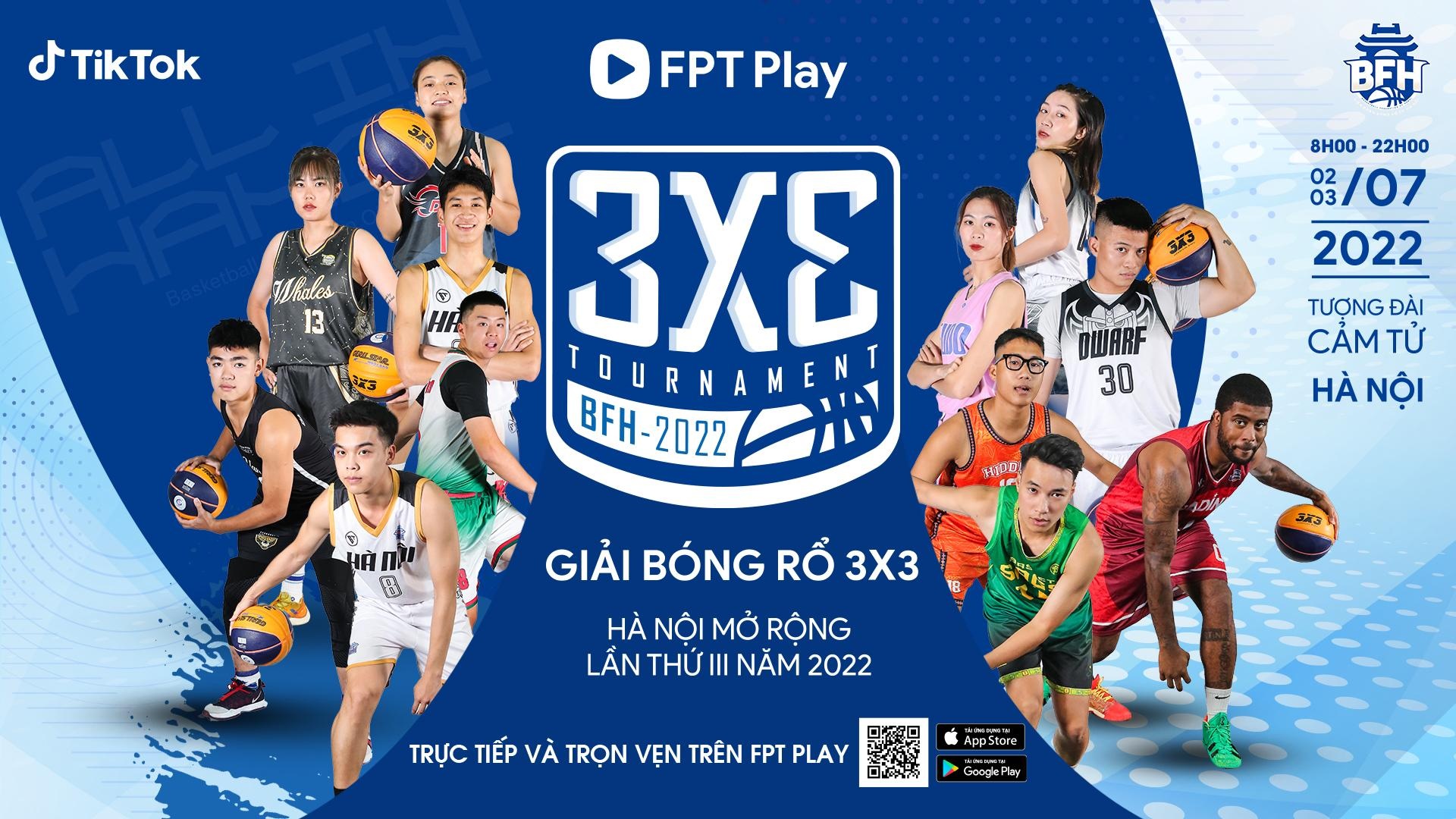 Xem trọn vẹn giải bóng rổ 3x3 Hà Nội mở rộng lần thứ III trên FPT Play - 5