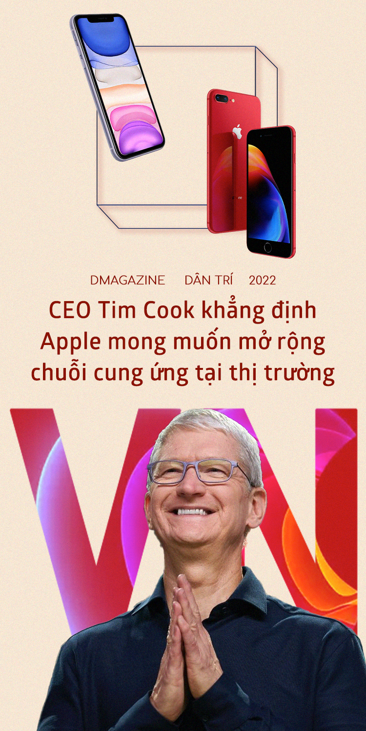 Việt Nam ngày càng quan trọng trong chuỗi cung ứng của Apple