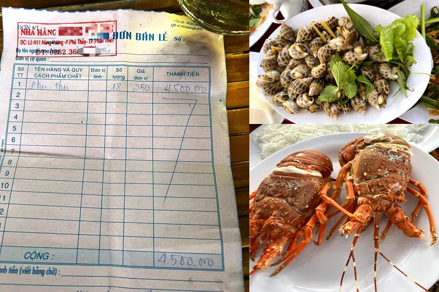 Du khách đem 18kg hải sản vào nhà hàng, bị phụ thu 4,5 triệu đồng - 1