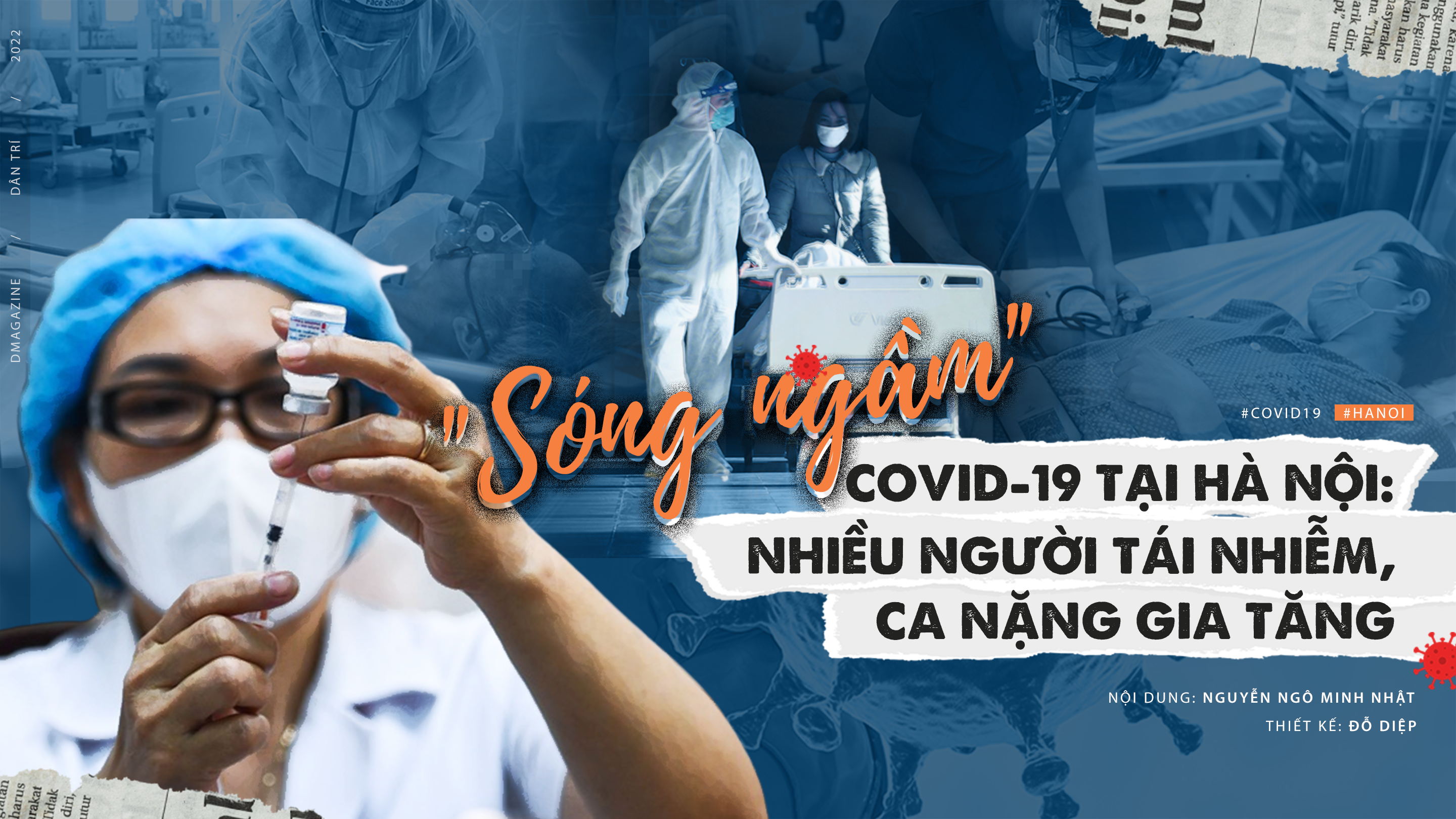 "Sóng ngầm" Covid-19 tại Hà Nội: Nhiều người tái nhiễm, ca nặng gia tăng