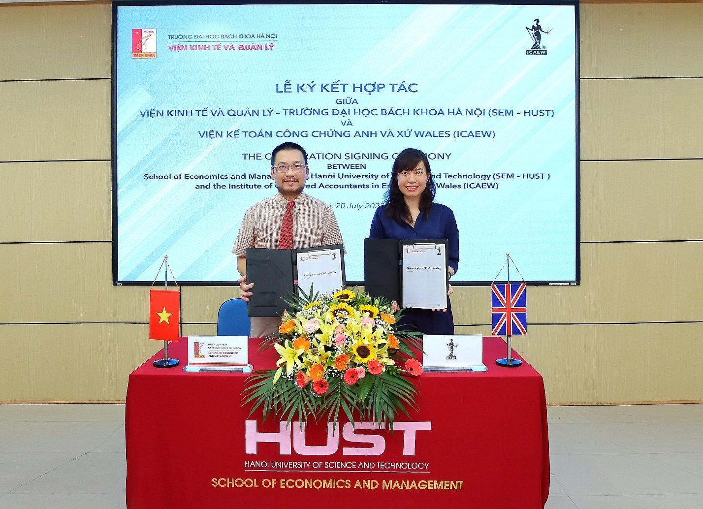 ICAEW ký kết hợp tác chiến lược với Viện Kinh tế và Quản lý - Đại học Bách Khoa Hà Nội - 1