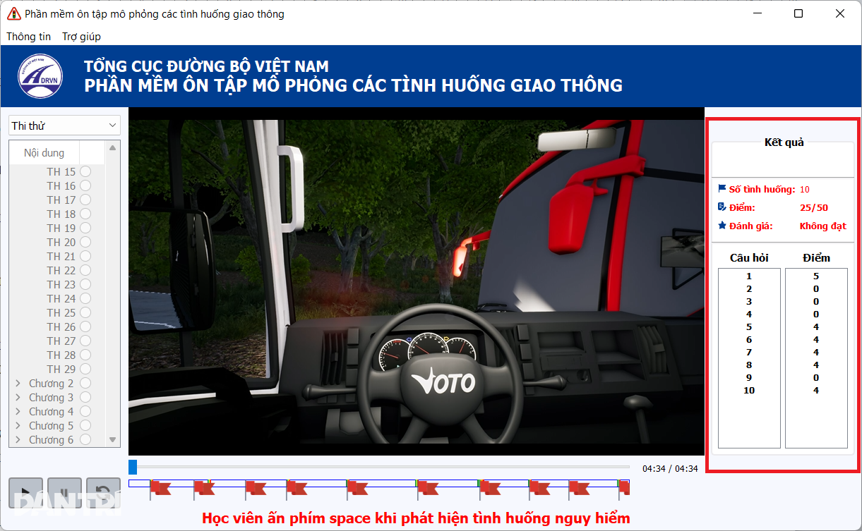 Cách tải phần mềm mô phỏng 120 tình huống giao thông để ôn thi bằng lái xe - 9 Cách tải phần mềm mô phỏng 120 tình huống giao thông để ôn thi bằng lái xe - 9