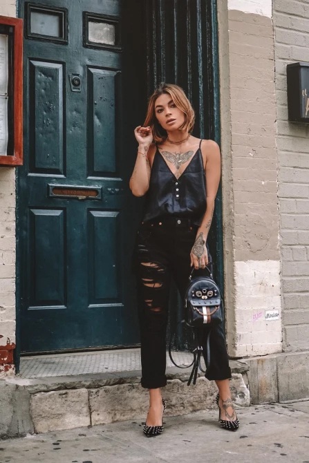 Phối đồ đẹp với quần Jeans - 4 Phối đồ đẹp với quần Jeans - 4