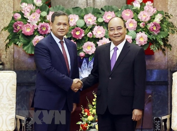 Chủ tịch nước tiếp Phó Tổng tư lệnh quân đội Campuchia - 1