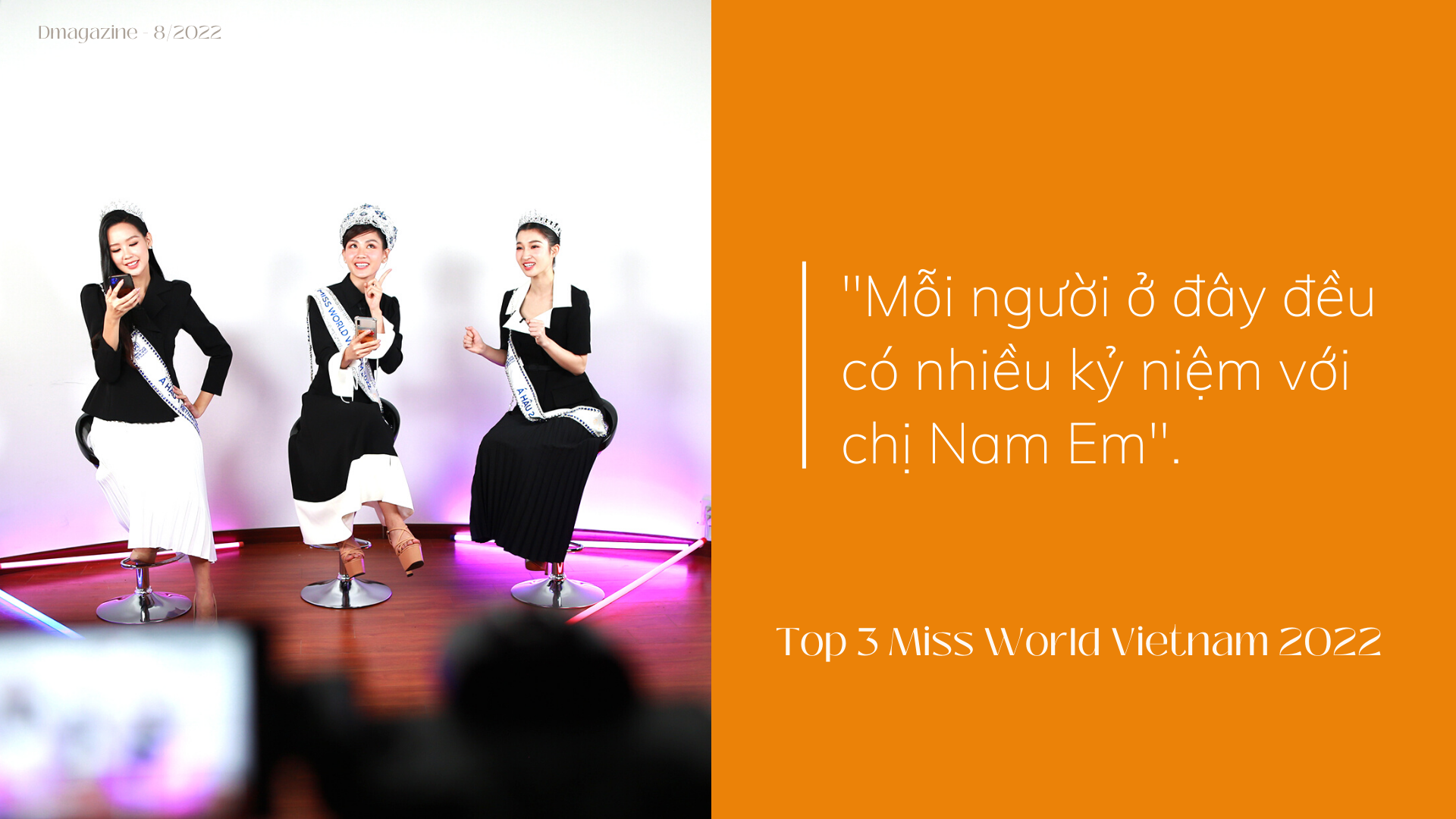 Top 3 Miss World Vietnam hé lộ gu bạn trai, nói gì về sự cố rơi vương miện? - 2