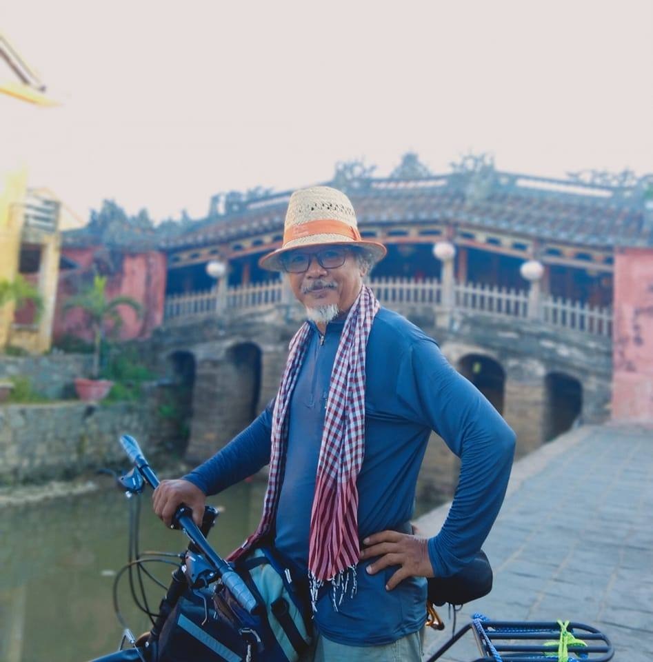 Ông lão 60 tuổi đạp xe xuyên Việt: Phải về đích bằng chính sức mình - 4
