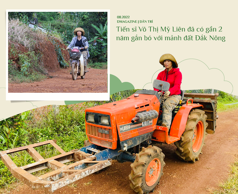 Nữ tiến sĩ bỏ phố lên rừng, lái máy cày, làm nông nghiệp sạch