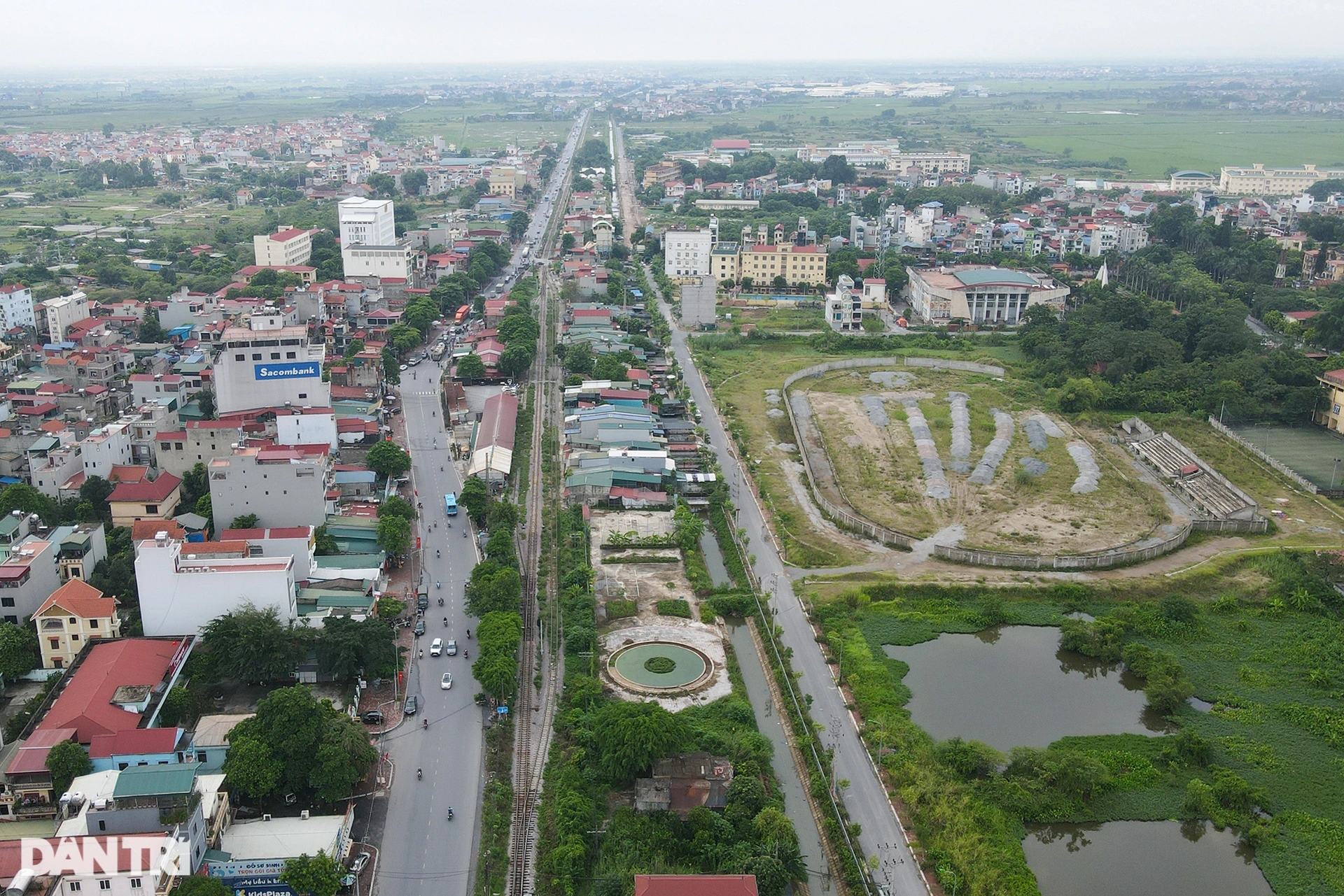 Cận cảnh khu vực sẽ tạm di dời ga Hà Nội tới vị trí mới ở Thường Tín - 2