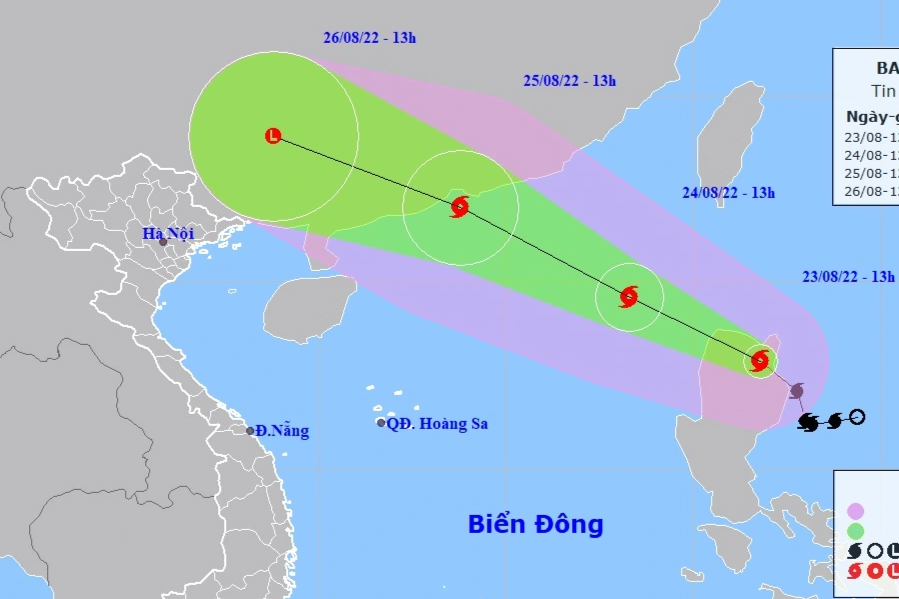 Bão Maon vào Biển Đông tiếp tục mạnh thêm - 2