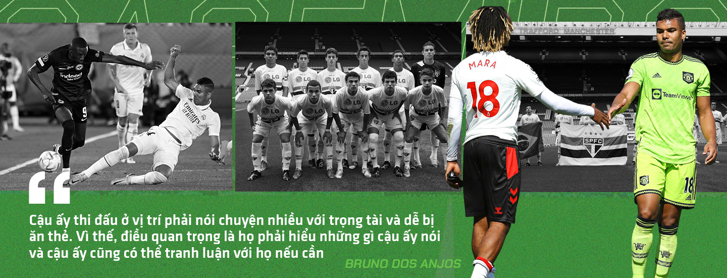 Casemiro: Đứa bé không cha, bánh pizza và thói quen phân tích trọng tài - 17