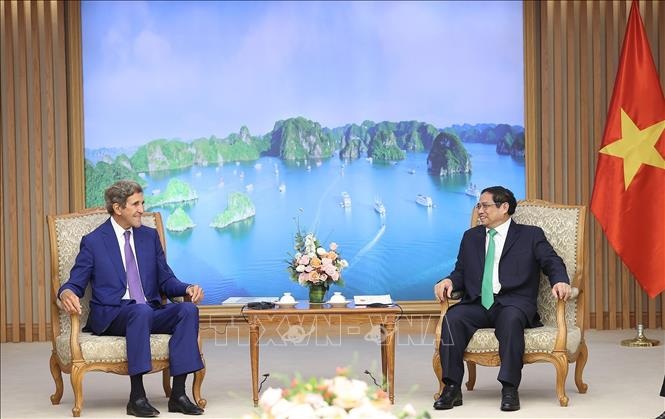 Thủ tướng tiếp Đặc phái viên của Tổng thống Hoa Kỳ John Kerry - 2 Thủ tướng tiếp Đặc phái viên của Tổng thống Hoa Kỳ John Kerry - 2