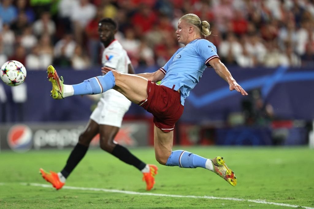 Haaland thăng hoa rực rỡ, Man City dễ dàng vùi dập Sevilla - 2