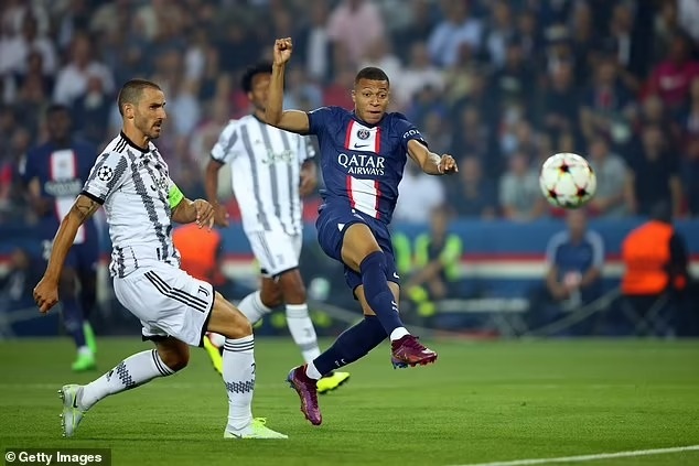 Mbappe lập cú đúp, PSG thắng kịch tính trước Juventus - 1