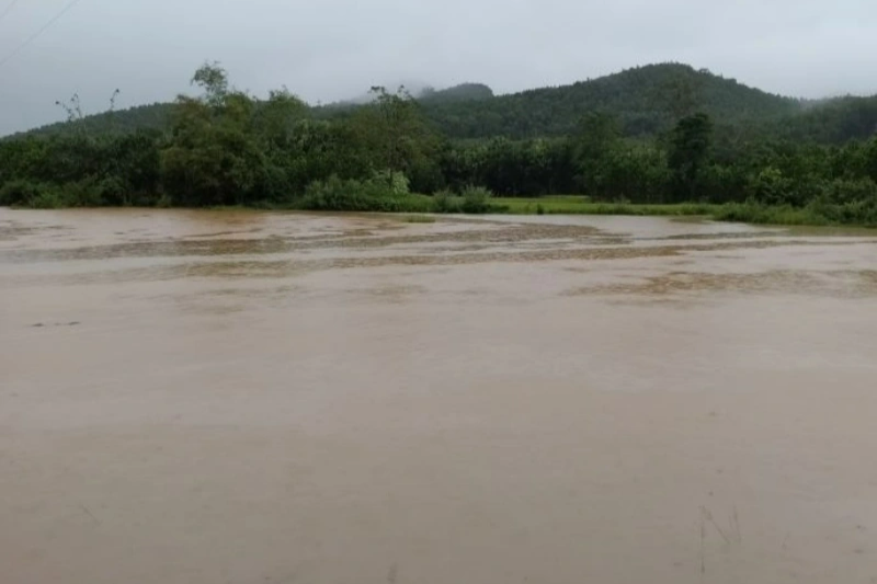 Nhiều nơi ở Thanh Hóa ngập nặng do mưa lớn - 4