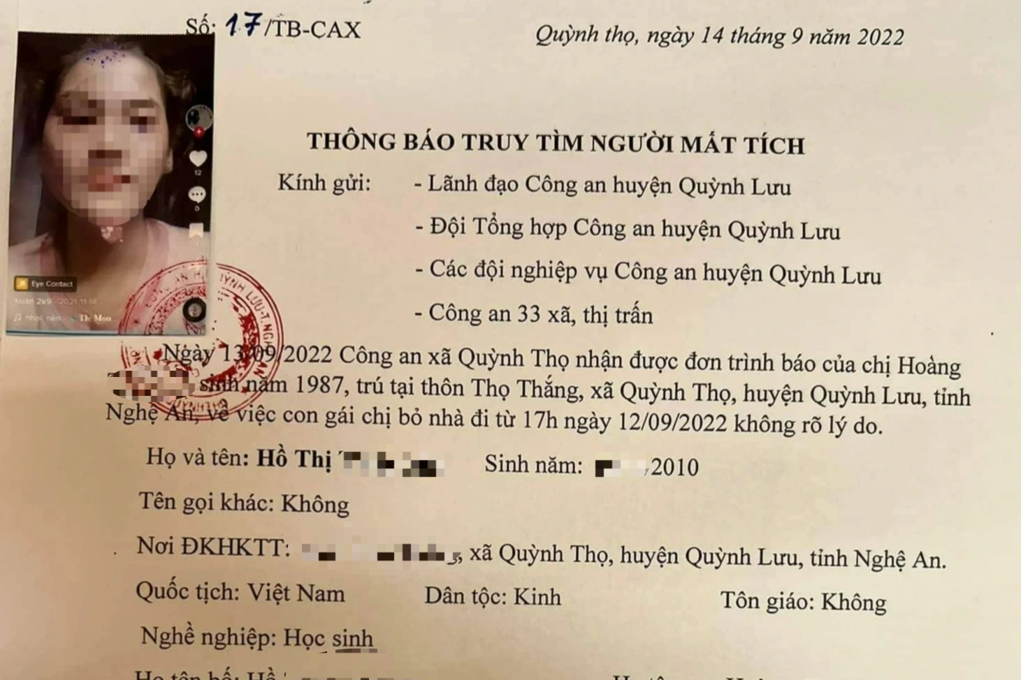 Đã tìm thấy 2 thiếu nữ mất tích - 1