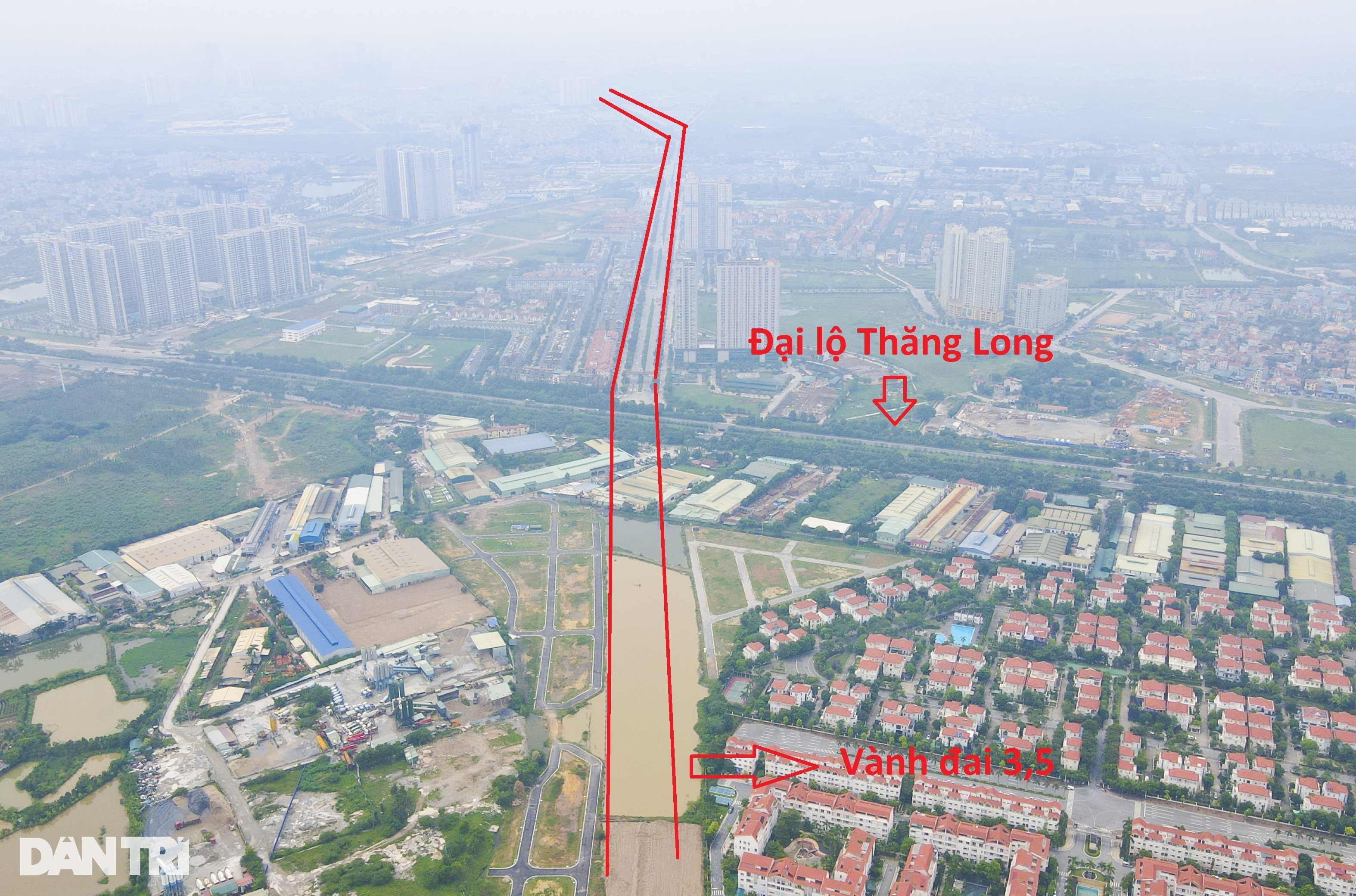 Hà Nội làm hầm chui tại nút giao Vành đai 3,5 - Đại lộ Thăng Long - 1 Hà Nội làm hầm chui tại nút giao Vành đai 3,5 - Đại lộ Thăng Long - 1