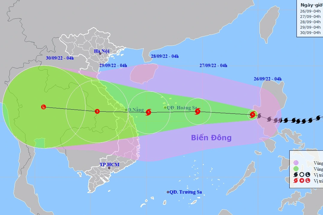 Siêu bão Noru vào Biển Đông - 1