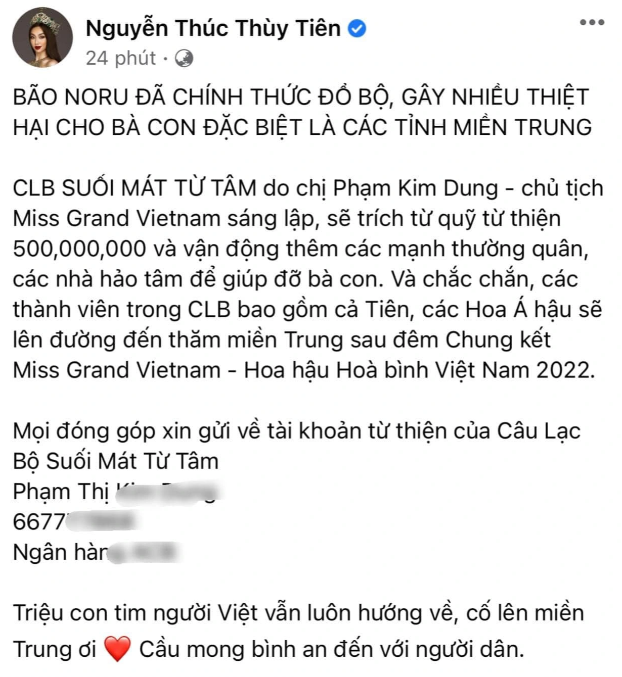 Hoa hậu kêu gọi từ thiện không đúng quy định có thể gây khiếu kiện - 1