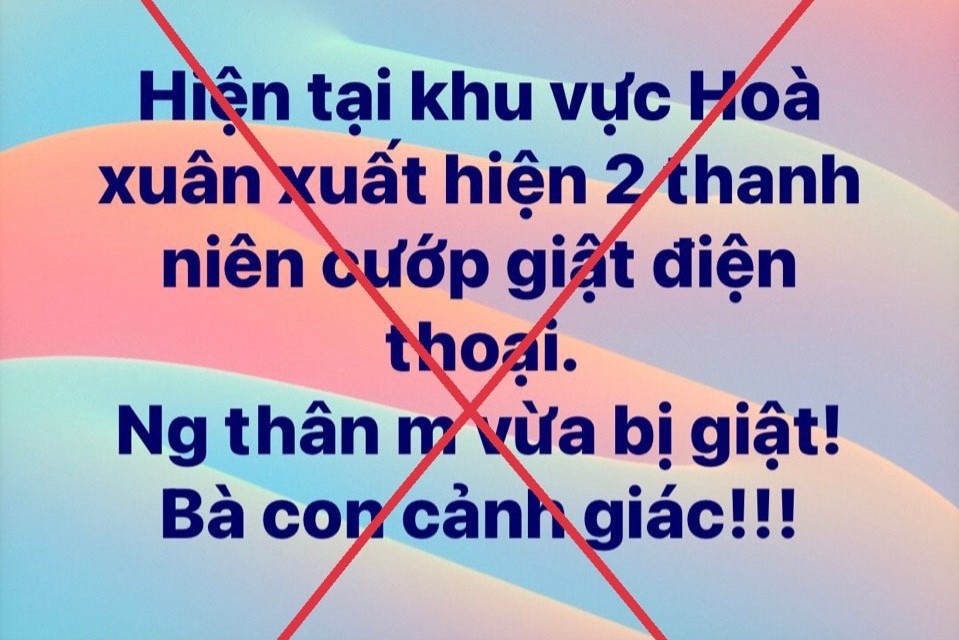 Cháu bịa chuyện bị cướp, cô vội đăng mạng xã hội cảnh báo - 1