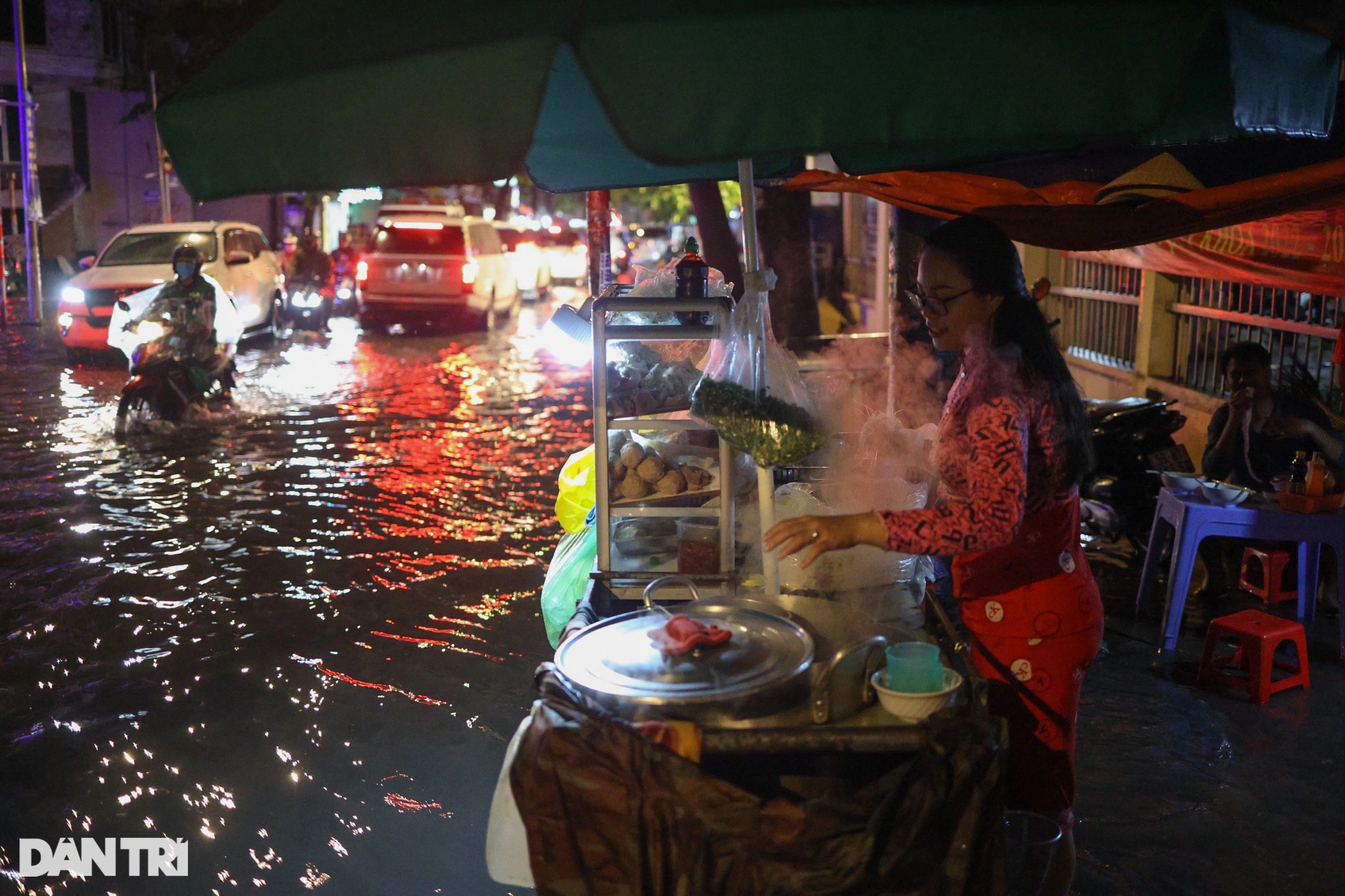 Cây gẫy đổ, đường ngập sâu trong mưa lớn ở TPHCM - 14