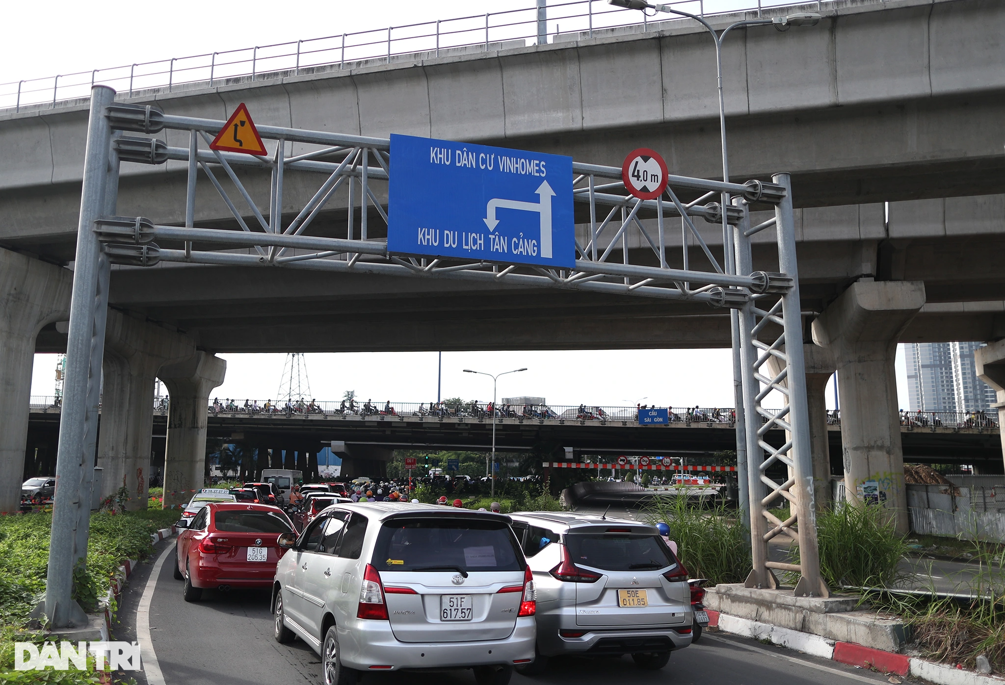 Cầu vượt Nguyễn Hữu Cảnh có thể bị đứt cáp hơn 1 năm trước - 2