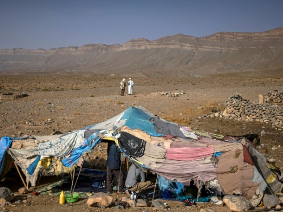 Người du mục Maroc đang phải chiến đấu để tồn tại do biến đổi khí hậu - 1