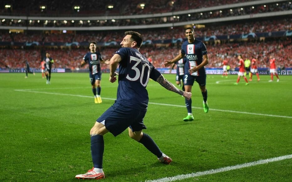 Messi ghi siêu phẩm, PSG vẫn phải chia điểm trên sân của Benfica - 3