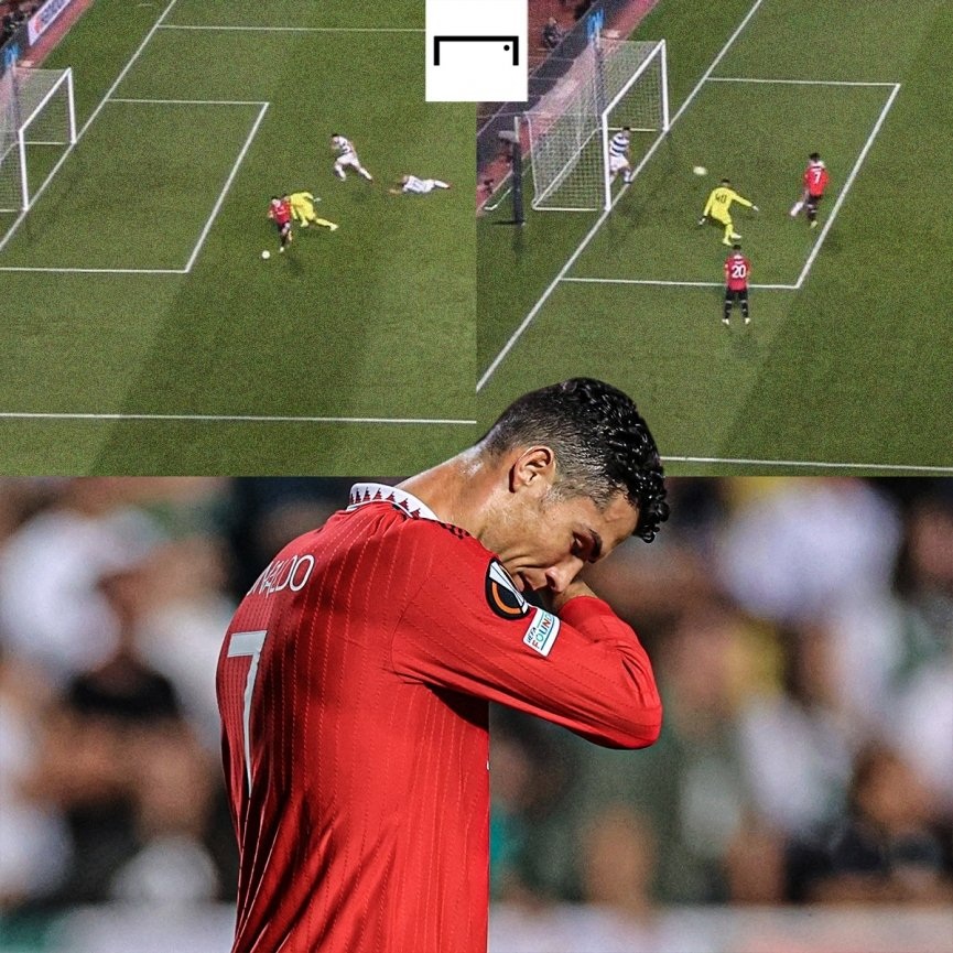 Khó hiểu với tình huống bỏ lỡ cơ hội không tưởng của C.Ronaldo - 1
