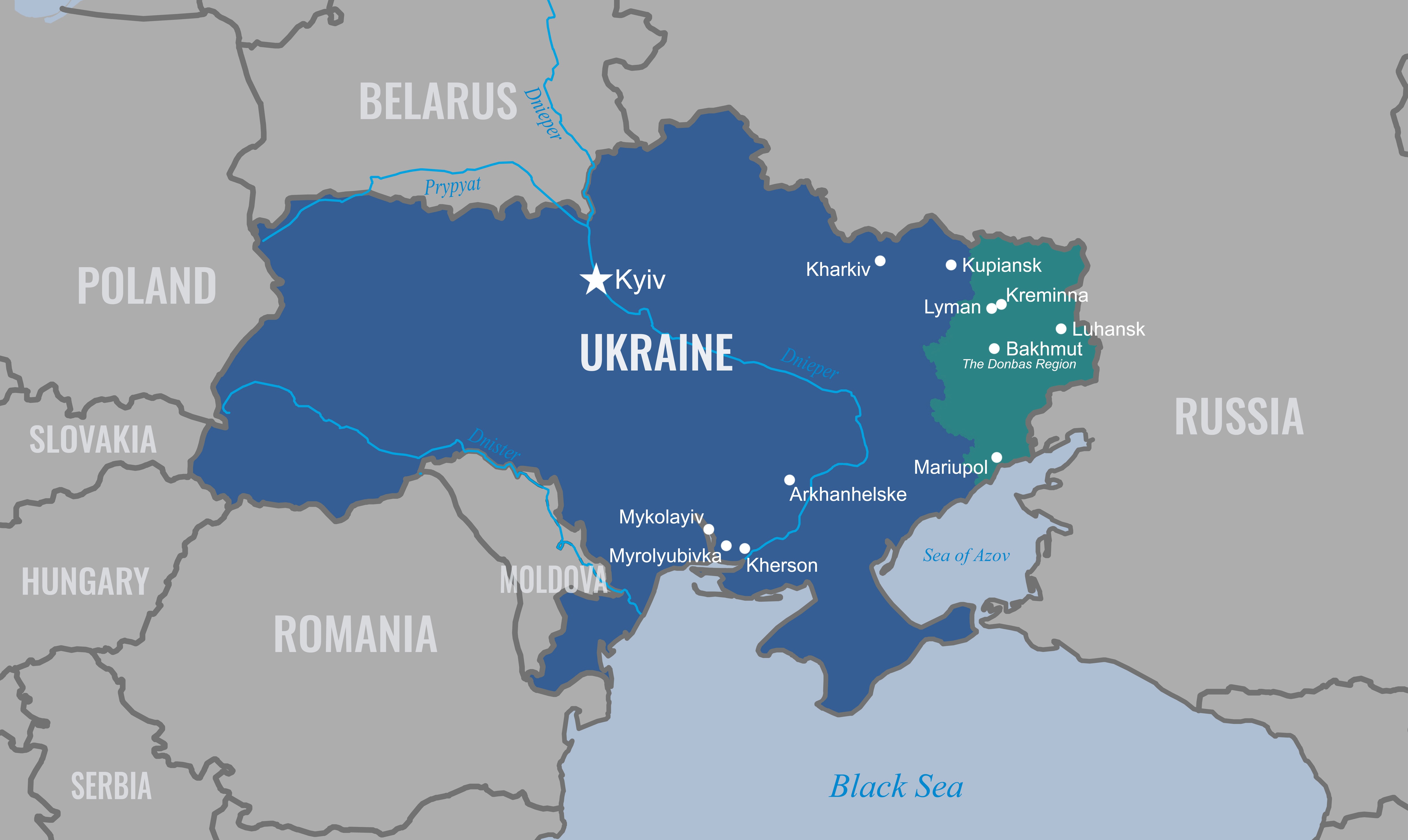Ukraine chia 5 mũi tiến công, Nga dồn binh lực kháng cự quyết liệt - 2