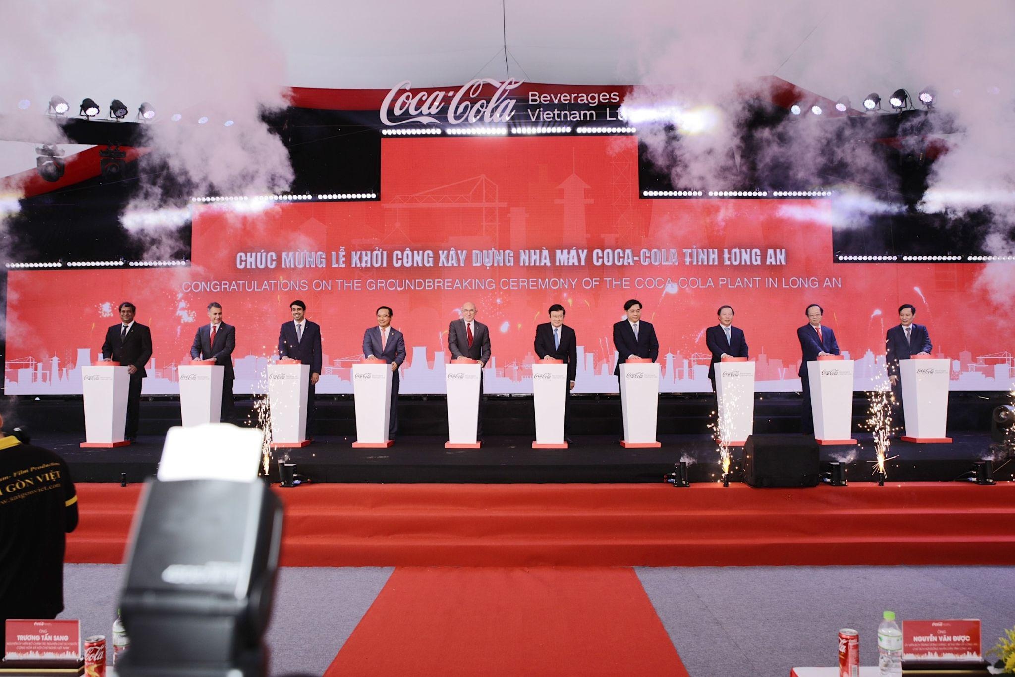 Coca-Cola khởi công xây dựng nhà máy mới tại Long An - 1